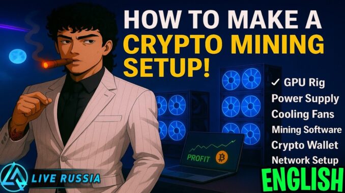 How To Build a CRYPTO Mining Setup?! 💻💰 Full Guide in Live Russia RP | In English