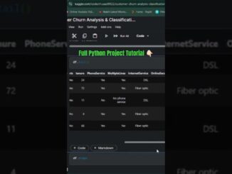 #ai #coding #python #programming #project #tutorial #walkthrough #handson #endtoend #guide #coders