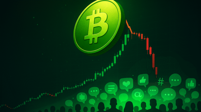 Bitcoin Cash (BCH) Plunges 6.7% As Social Media Shows Overhype