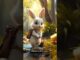 Rainbow Bridge Rescue — Wishkers Guides Ducklings Safely (AI 4K)   #cuteanimal  #4k  #bunny