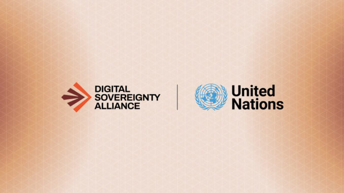 Adrian Wall of Digital Sovereignty Alliance Advocates Digital Sovereignty and Financial Inclusion at UN General Assembly