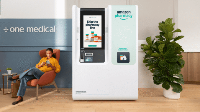 Amazon Pharmacy is launching vending machines for prescription drugs