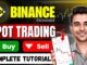 Binance Spot Trading Tutorial for Beginners | How to Buy & Sell Crypto on Binance