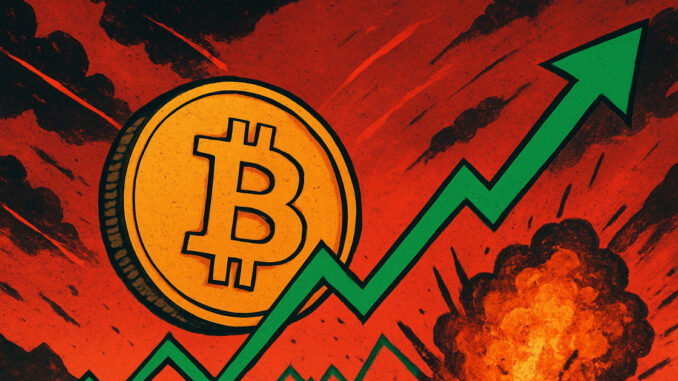 Bitcoin Price Surges To $116,000 After Bloody Crypto Weeken Duelbits Icon