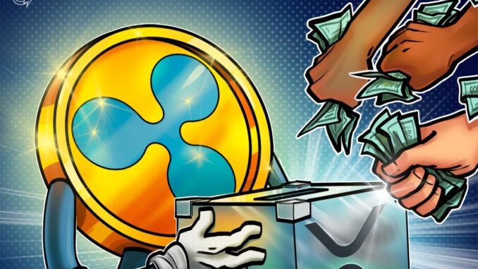 Ripple Leads $1B Fundraise for XRP Hoard But Risk of Ripple Leads $1B Fundraise for XRP Hoard But Risk of $2 Test Remains