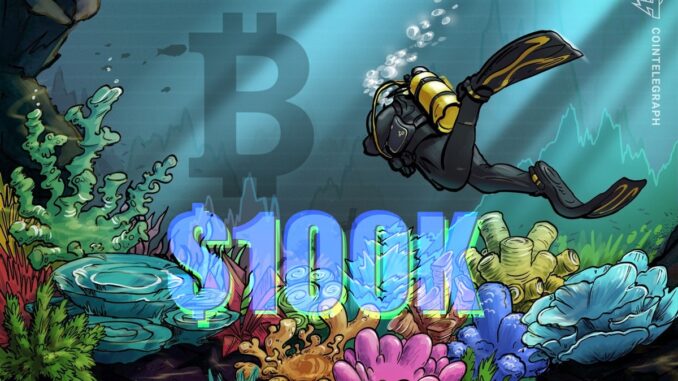 Bitcoin Grills $100,000, But a Higher Low is on the Cards