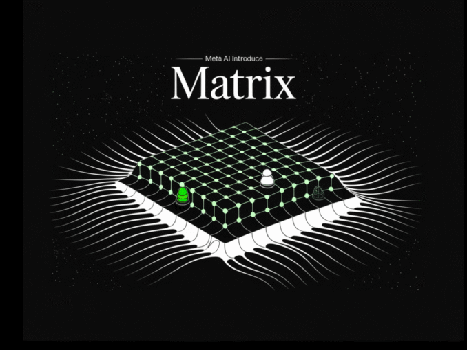 Meta AI Researchers Introduce Matrix: A Ray Native a Decentralized Framework for Multi Agent Synthetic Data Generation