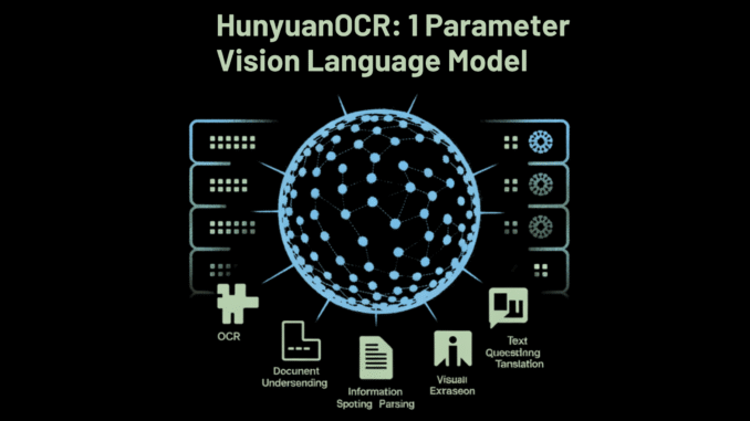 Tencent Hunyuan Releases HunyuanOCR: a 1B Parameter End to End OCR Expert VLM