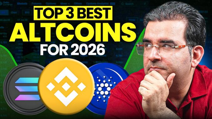 Top 3 Best Altcoins to Invest for 2026 | Crypto Investing | Sanjay Kathuria