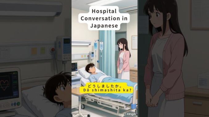 Hospital Conversation in Japanese 🇯🇵 #japanese #listening #nihongo#ai #beginners