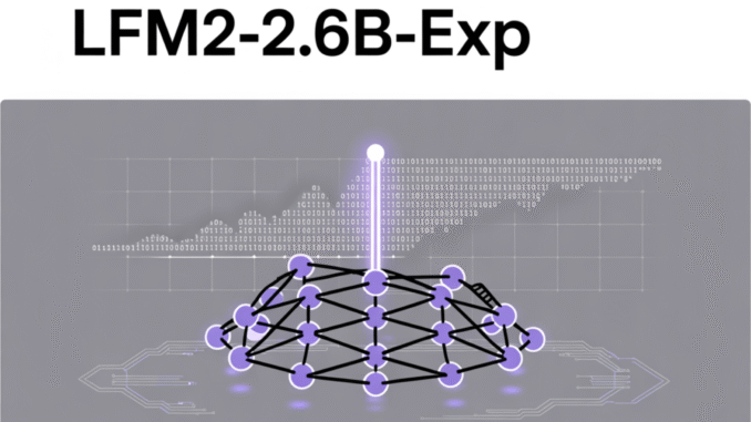 Liquid AI’s LFM2-2.6B-Exp Uses Pure Reinforcement Learning RL And Dynamic Hybrid Reasoning To Tighten Small Model Behavior