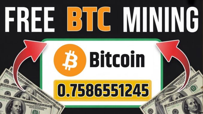 New Bitcoin Investment Site - New Bitcoin Mining Site - New Cryptocurrency Mining Website 2025