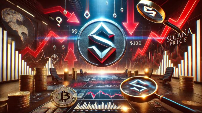 Solana (SOL) Support Shattered, Potential $100 Test Looms, Says Analyst