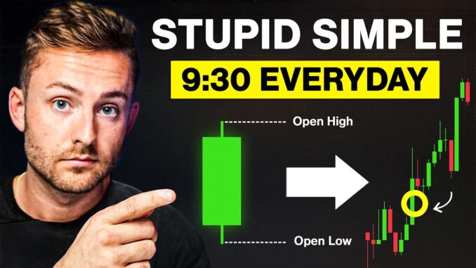 The “ONE CANDLE” Day Trading Strategy I Use Everyday