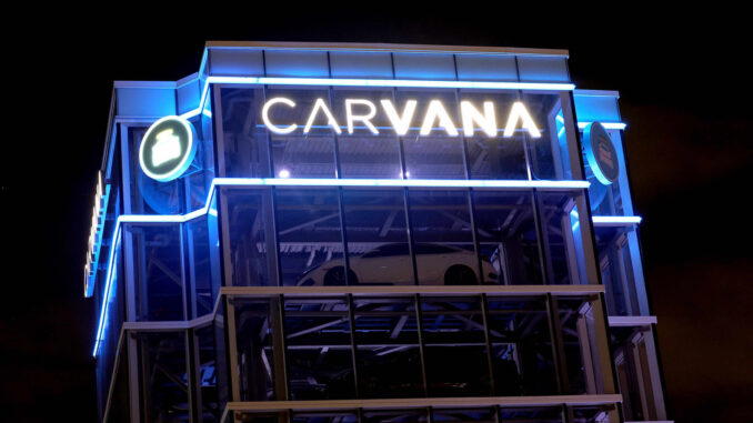 Carvana shares fall 14% following short-seller accusations