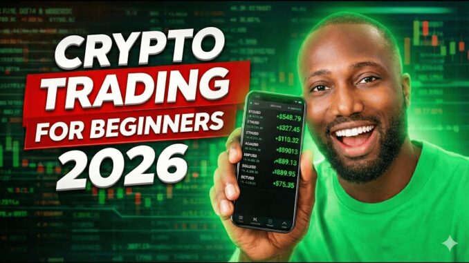 Crypto Trading for Beginners 2026 – Start the Right Way | Trading rules & steps for beginners