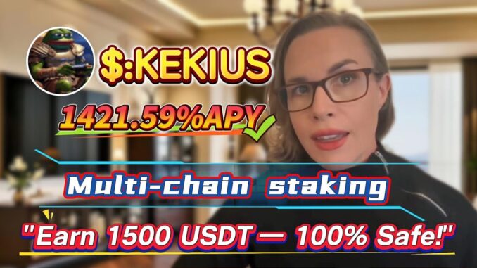 Earn 1421.59% Annual Yield with KEKIUS Staking! Simple, No-Risk Mining Guide