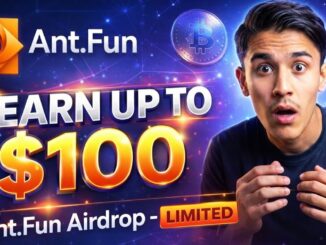 How to Earn Free Crypto with Ant.Fun Airdrop | New DEX Airdrop with High Profit Potential Limmited