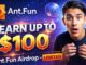 How to Earn Free Crypto with Ant.Fun Airdrop | New DEX Airdrop with High Profit Potential Limmited