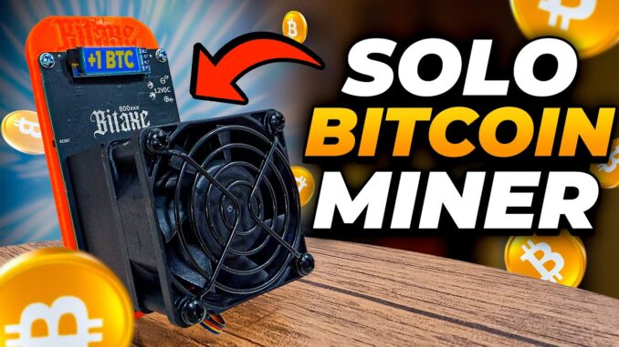 Perfect BEGINNER Home BITCOIN Miner in 2026!
