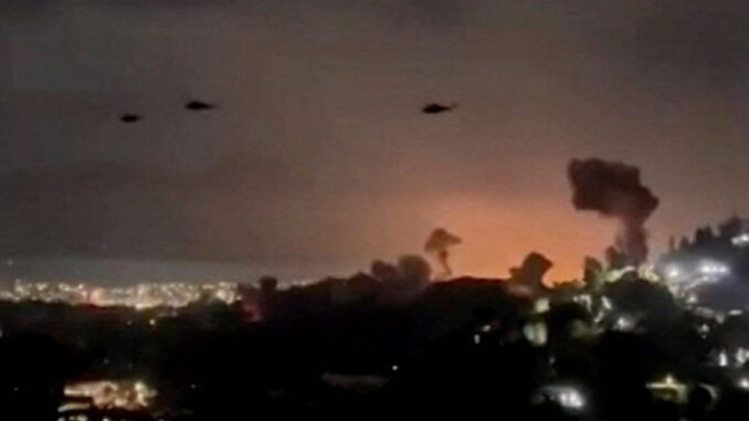 Trump says Nicolás Maduro has been captured and flown out of Venezuela