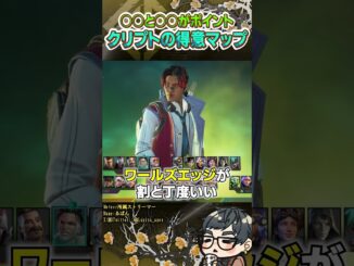 クリプトの得意マップはこの2つのポイント次第【ApexLegends】#shorts
